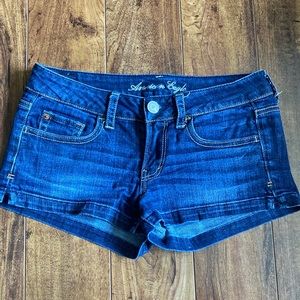 American Eagle Dark Jean Shorts